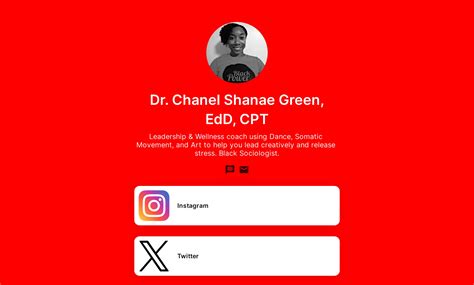 dr chanel green|Dr. Chanel S. Green, EdD, CPT (@dr.chanelshanae) .